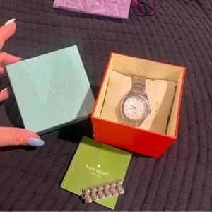 Kate Spade Silver Watch